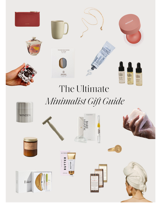 The Ultimate Minimalist Gift Guide